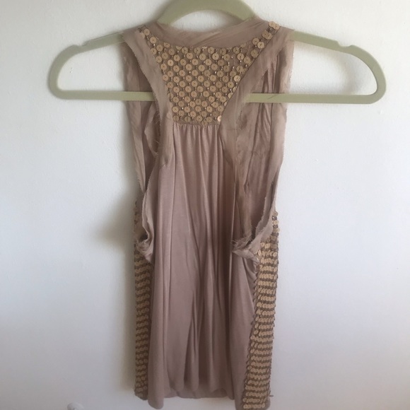 Sequin Razor Back Tank - Picture 3 of 3